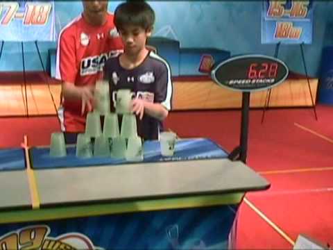 Amazing Sport Stacking Records