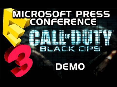 Call of Duty: Black Ops Demo Gameplay (Microsoft E3 Press Conference 2010)