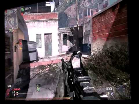 Call of Duty Modern Warfare 2 Favela Map 10 minutes gameplay