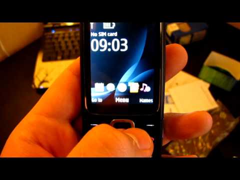Nokia 2710 menu and navigation