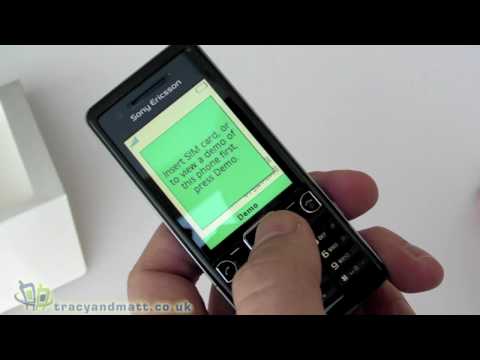 Sony Ericsson C510 unboxing video