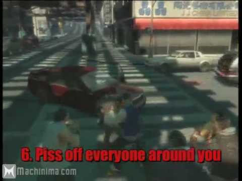 GTA 4 - 25 More Ways to Die (Machinima)
