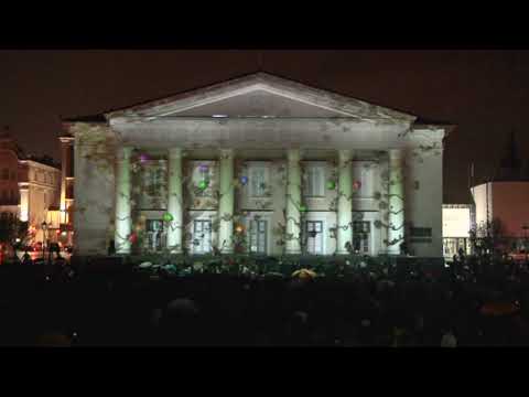 3D Projection on Vilnius Town Hall, Rotuses aikste (Lithuania, 2009)