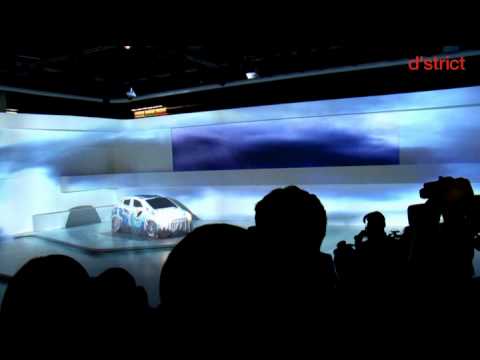 Paris motor show Hyundai i20 global lunching show - Hyper Fa?ade