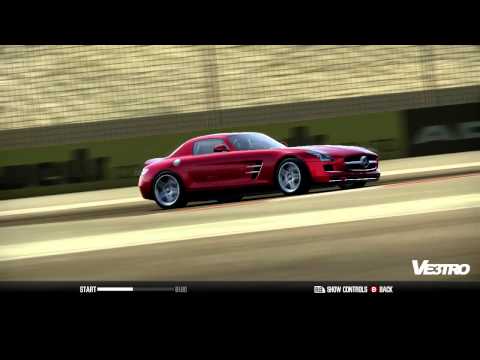 Need for Speed: Shift 2 - Mercedes SLS AMG at Dubai Autodrome (HD 720p)