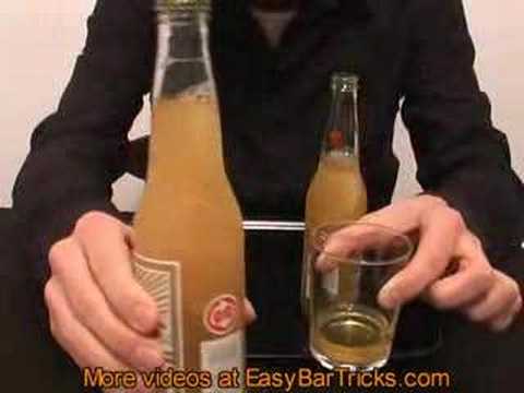 Freeze a beer in two seconds - Magic Trick