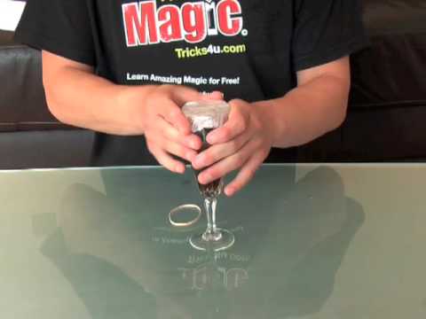 Magic Tricks Appearing Glass REVEALED