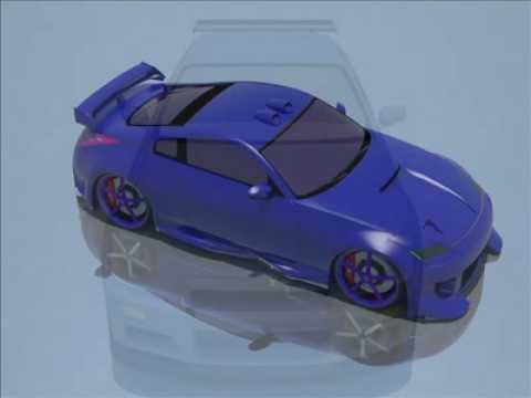 my tuned cars in SketchUp part two