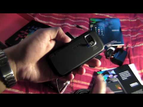nokia 5800 unboxing (HD)