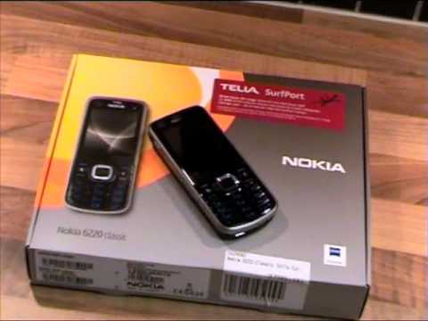 Unboxing Nokia 6220 Classic
