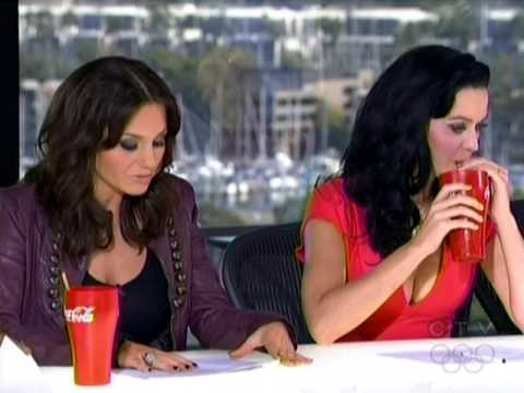 Katy Perry dissing Kara American Idol