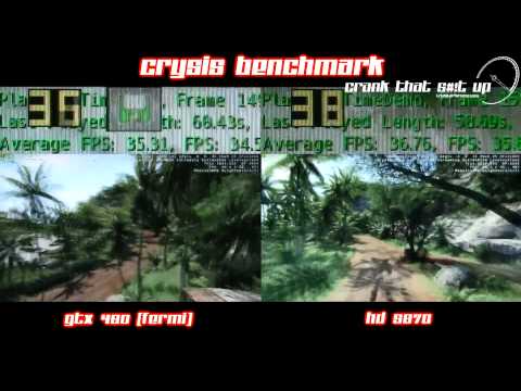 GTX 480 Vs HD 5870 Crysis Showdown