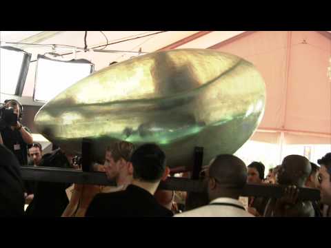 Lady Gaga - 53rd GRAMMYs Red Carpet: THE EGG