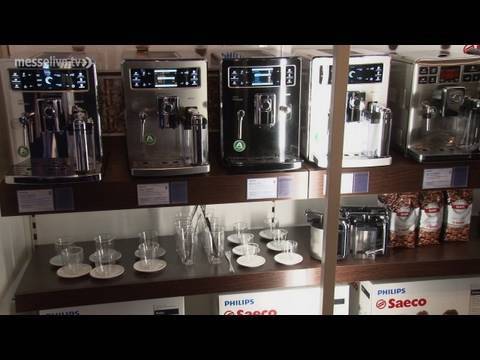 Philips Saeco mit Kaffeevollautomat XELSIS auf der IFA 2010 (Messe-LIVE)
